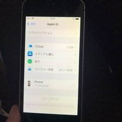 【ネット決済・配送可】iPhone SE