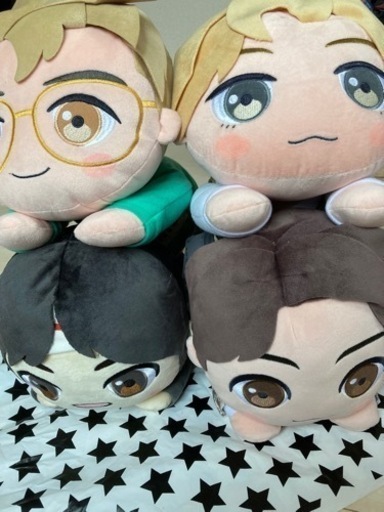 BTS 寝そべりぬいぐるみ新品タグ付き♪