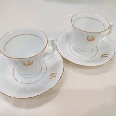 日本製 HOYA CHINA HOYA  コーヒーカップ&ソーサ...