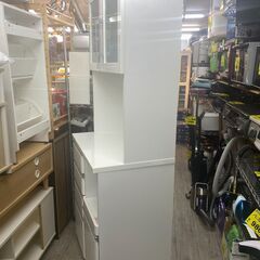 近隣送料無料☆キッチンボード スライドレール仕様 鏡面仕上げ 幅79.5 