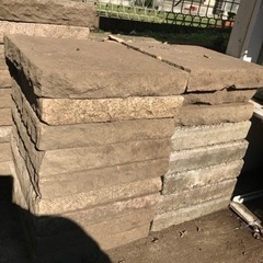 庭用に！コンクリートブロック、石、レンガ色々