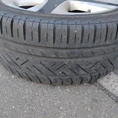 【中古】プリウス50￼系　タイヤ純正ホイールセット　4本