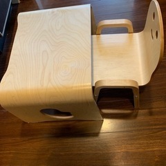 木こり机　椅子
