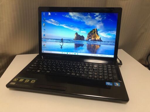 【お子様の勉強用等に！Webカメラ搭載！】LENOVO G580 Celeron B820 メモリ 4GB HDD 500GB DVDスーパーマルチ Window10 Home