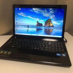 お子様の勉強用等に！Webカメラ搭載！】LENOVO G580 Celeron B820 