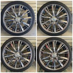 2020年製165/45R16 夏タイヤ4本　Weds LEONIS アルミセット