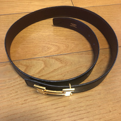 エルメスバックル付きリバーシブルベルト