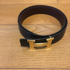 エルメスバックル付きリバーシブルベルト
