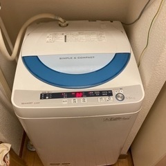 【ネット決済】【洗濯機】SHARP 5.5kg 12/2まで