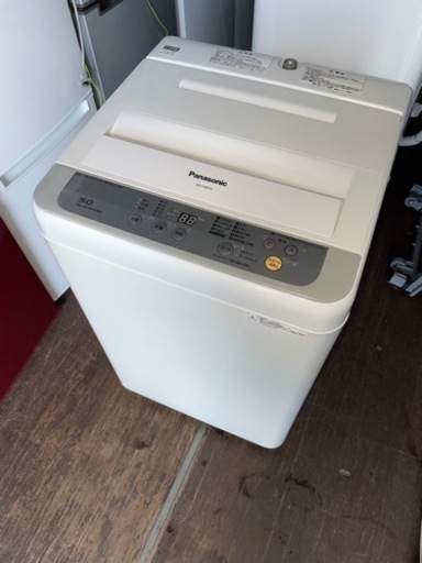 No.1177 Panasonic 5kg洗濯機　2017年製　近隣配送無料