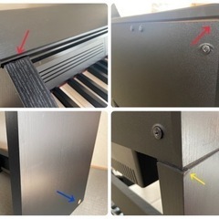 電子ピアノ　カシオ　 PX760BK　2017年製　椅子付き