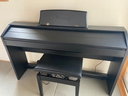 電子ピアノ　カシオ　 PX760BK　2017年製　椅子付き
