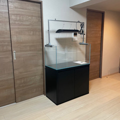 新品 ADA 水槽 90センチ、ソーラーRGB  水槽台セット