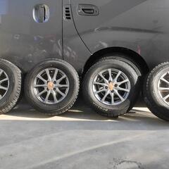 値下げしました。スタッドレス&アルミホイール　4本SETです。
