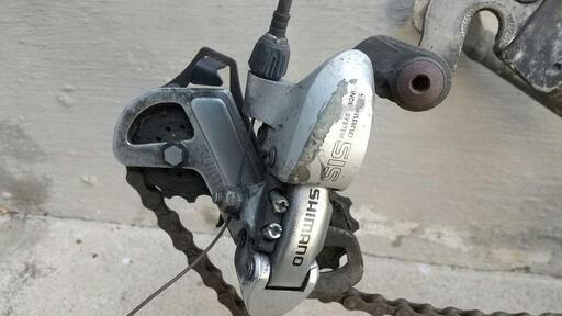 ロードバイク ロードバイク用クロモリのフレーム、ディレイラーなど付属