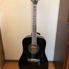 アコースティックギター　黒　クラッシックギター　美品
