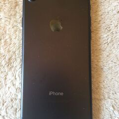 おおむね美品 iphone7 jetblack 32GB SIMフリー バッテリー100％
