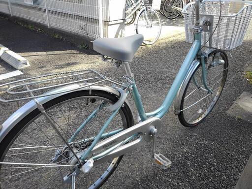 中古自転車2596 前後タイヤ新品！ ブリヂストン CU63P 26インチ