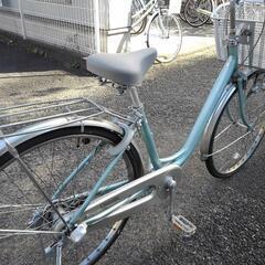 中古自転車1752 前後タイヤ新品！ ブリヂストン CU63P 26インチ