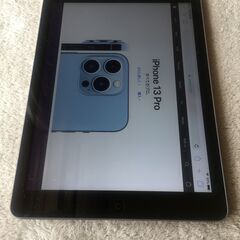 Apple iPad air 64GB silver wifiモデル まずまずのキズ無し美品