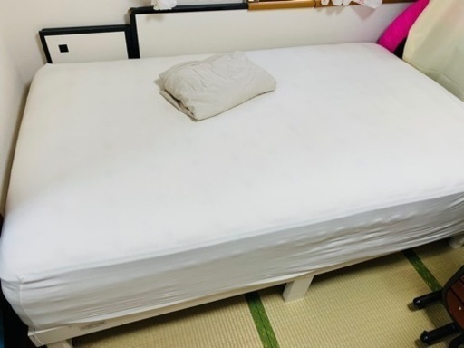 セミダブルベッド（Ｎスリープ）+折り畳みすのこベッド