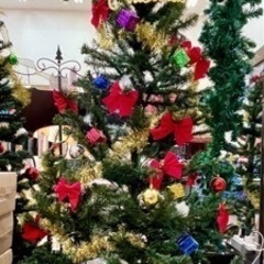 【新品】クリスマスツリー210cm（飾り付き）