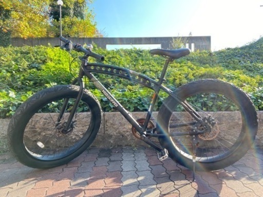 渋い自転車】マッドスキッパー極太タイヤ（変速機・説明書・防犯登録等 