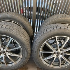 ブリザックスタッドレスタイヤ アルミホイール付き4本セット 18インチ