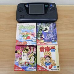 ジャンク品 ゲームギア ソフト4本セット SEGA セガ 札幌 西野