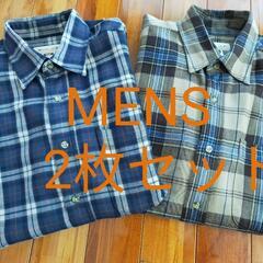 MENS　シャツ2枚セット