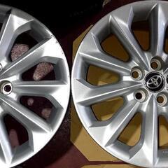 11月14日限定から11月21日までに変更カローラハイブリット純正アルミホイール