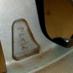 11月14日限定から11月21日までに変更カローラハイブリット純正アルミホイール