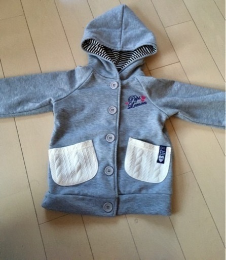 女の子アウター数回のみ使用110センチ Lio センター北の子供用品の中古あげます 譲ります ジモティーで不用品の処分
