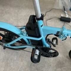 電動自転車（モペット版）36Vリチウムイオン電池搭載　折りたたみ可能　後方ディスクブレーキ　16インチ