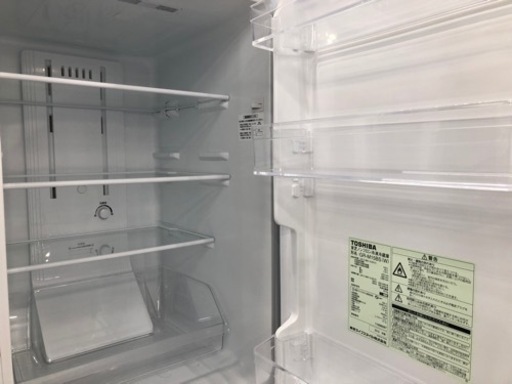 12ヶ月安心保証】TOSHIBA 2ドア冷蔵庫