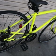 クロス 新車展示車未使用 黄色 700×25C 7段