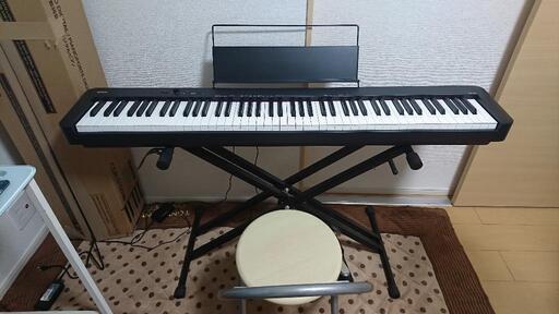 【2022春夏新作】 CASIO 電子ピアノ 88鍵盤(当日手渡し決済) 鍵盤楽器、ピアノ