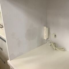 キッチンボード 食器棚 ハイタイプ WH×シルバー【ユーズドユーズ名古屋天白店】 J1208 キッチンボード 食器棚 ハイタイプ WH×シルバー【ユーズドユーズ名古屋