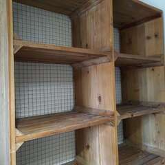 クラッシュゲート ノットアンティークス オープンシェルフ 棚 アネット