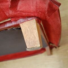 横浜ダニエル 3人掛けソファ クーガー 本革 レッド系 3Pソファ チェスターフィールド Daniel Cougar 札幌市 清田区 平岡