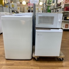 I465 超大特価！一人暮らし応援！！冷蔵庫46L洗濯機5.0k電子レンジ600W