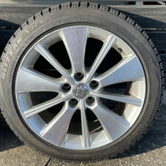山あり！良好！4本(1台分)バリ山 スタッドレス ブリザック 225/45R18