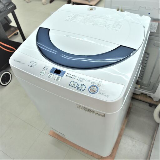 USED　シャープ　5.5kg洗濯機　ES-GE55R