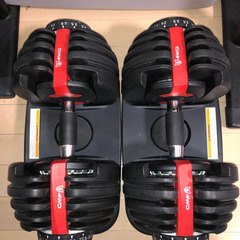 お話中】4WD_可変式ダンベル24kg×2個