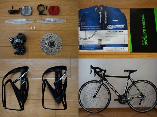 [発送も対応]キャノンデール CAAD8 + ホイール ZONDA 51 Tiagra 11-34T 10s Cannondale キャド8 Campagnolo カンパニョーロ ゾンダ