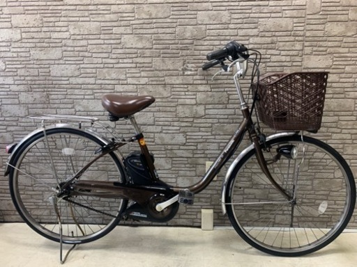 東京23区配達無料　バッテリー2個付　新基準　Panasonic パナソニック ビビSS 電動自転車 中古☆☆パナ◎