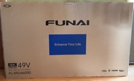 FUNAI FL-49UA6000 49V型液晶テレビ