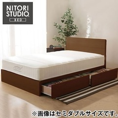 【購入者決定済】ニトリ　ベッド