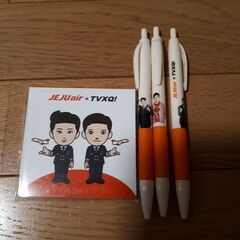 【再値下げ¥50】JEJUair グッズ　東方神起