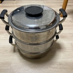 三段蒸し鍋　蒸し器